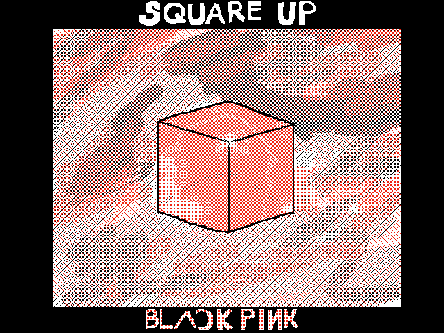 BLACKPINK SQUARE UP "black ver."