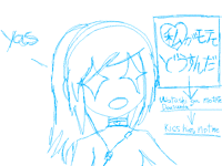 Me excited for anime(sketch)