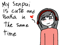I love him even if he is a Baka
