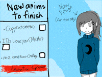Anims to finish