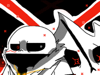 Cross sans(by ultronicfloofy)
