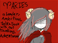 Zodiac sign :Aries
