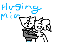 Dare:1 hug Mia