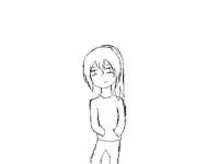 My first anime draw ever....