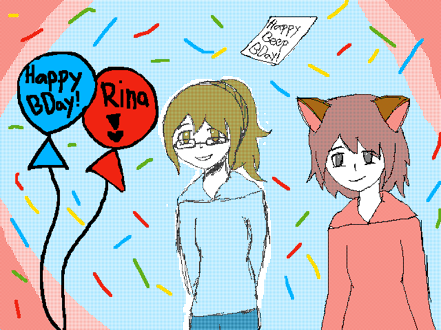 Happy bday rina senpai!