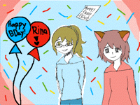 Happy bday rina senpai!