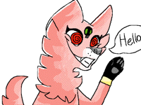 Happy wolf