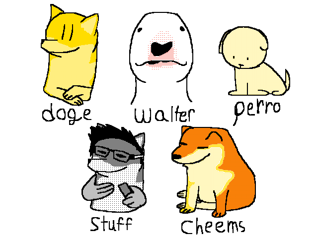The main 5 doge lore characters