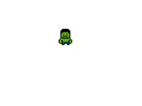 Pixel art baby Halck