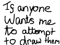 So yeah(going to bed now)