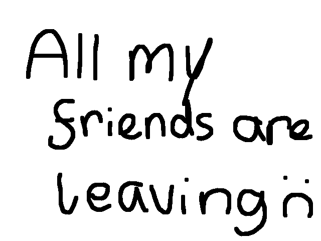 Why are they all leaving Folioscope