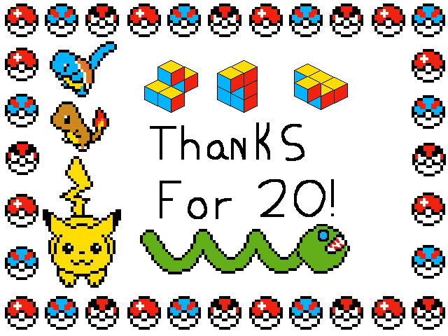 Thank you for 20!