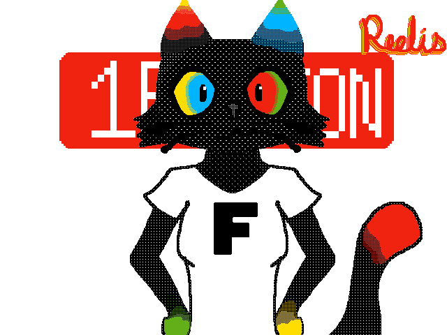 Folio Cat (Art trade with @catcatcat )