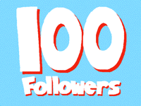 100 FOLLOWERS!!!