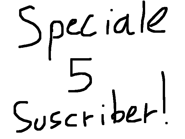 Speciale 5 Suscriber