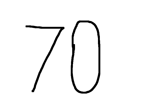 70!
