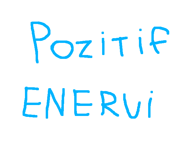 Pozitif enerji negatif enerji