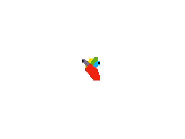 Pixel human heart