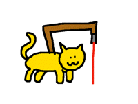 Point laser ve kedi