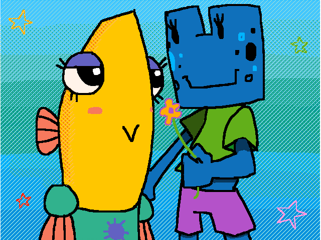 fishy and froggi !! full anim linked :-]