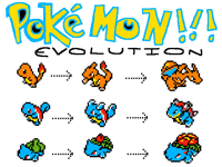 Starter Pokemon's EVOLUTION for competition