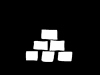 Making void bricks made of void clay