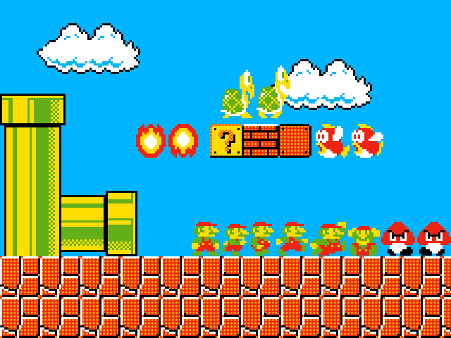 Super Mario Sprites