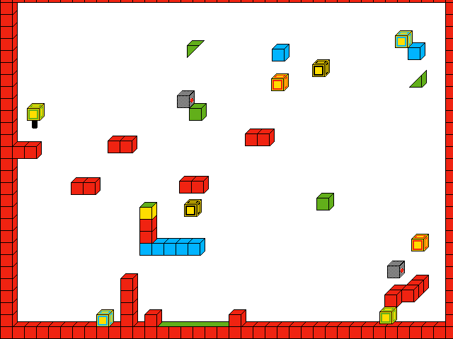 Blobb dodges lasers and plasma cream.