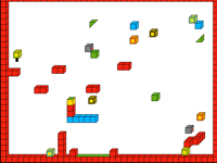 Blobb dodges lasers and plasma cream.