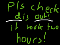 Pls check it out or I'll spam adverts! (Joking)