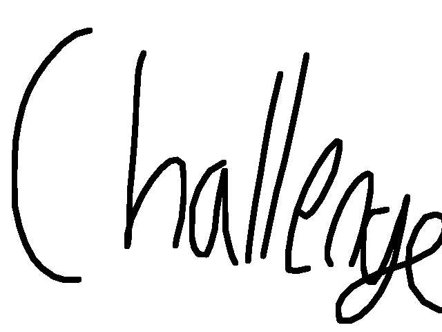 Challenge anyone?