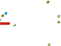 Blob portals are different coloured