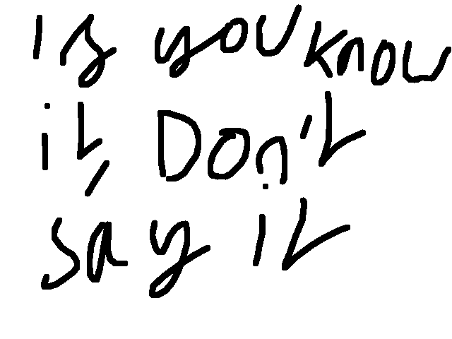 Pls don't say my real name peeps!