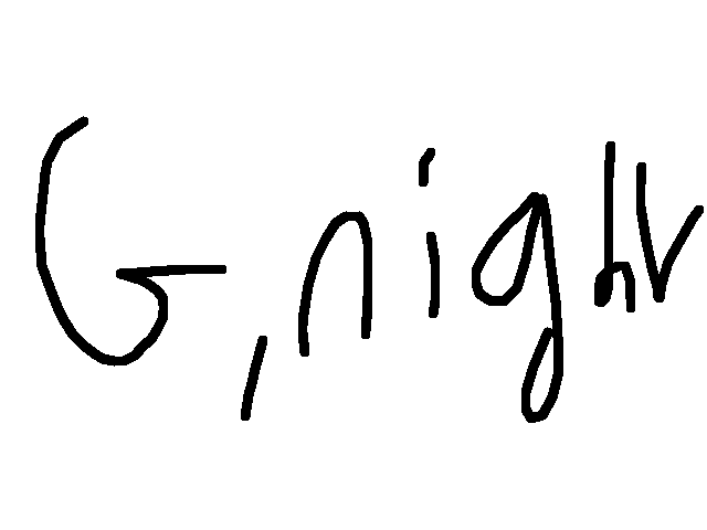 It's like midnight lol