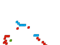 Blobs have differing blocks