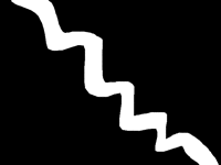 I must travel this long twisty road to a place