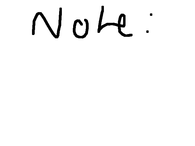 Just want to make sure peeps know this