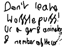 Don't leave @WafflePuff !