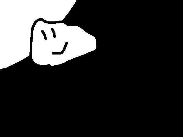 Blob is entering the void...