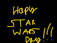 May the 4th be with you!!!