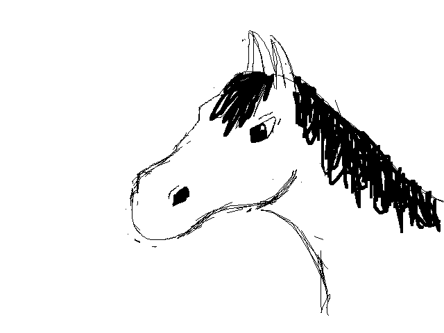 Pls watch my animation called how to draw a Horse
