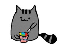 Котя ест мороженое