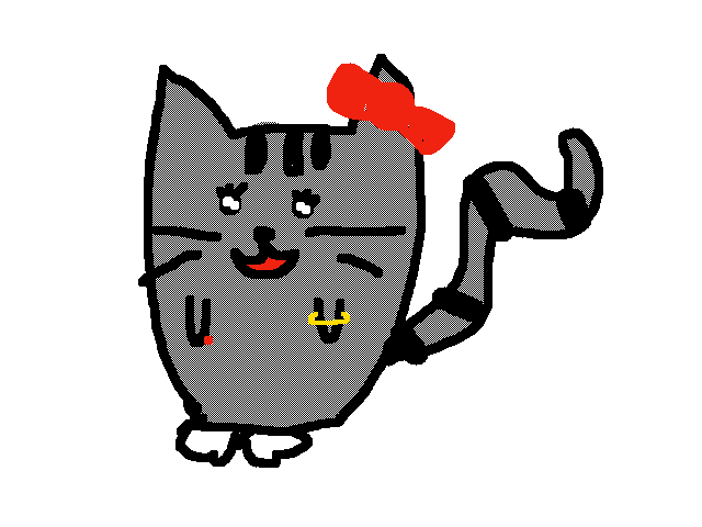 Кошка и котик