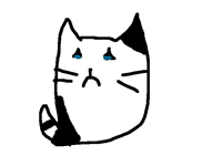 Грустный кот!! Даже перебор!