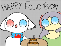 Happy Folio B-Day @YunaFloofy