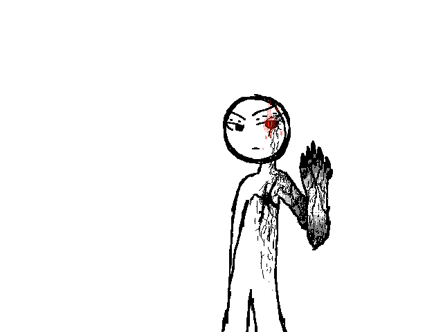 New stickman OC : Luke the Corrupted