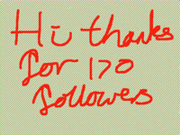 170 followers pixel art