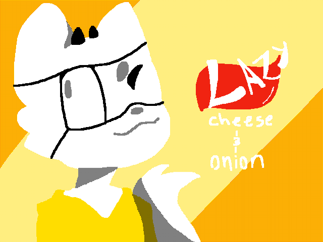 Lazy w/cheese n onion