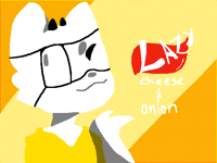 Lazy w/cheese n onion