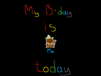 My B-Day is today